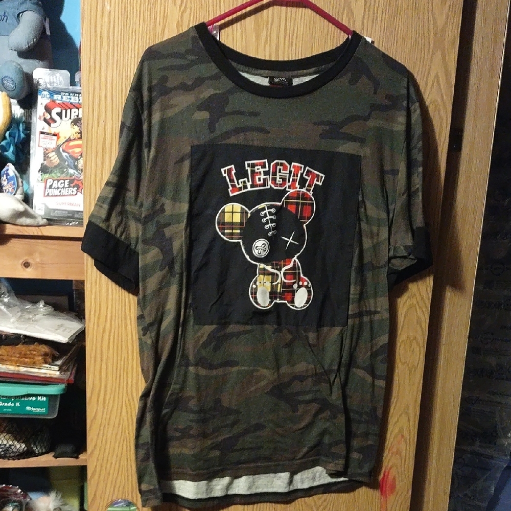 Camouflage Graphic Tee